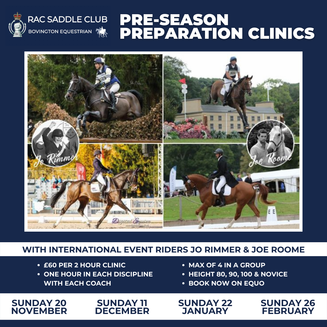 Pre-Season Preparation Clinics with International Event Riders