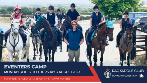 Bookings now being taken for 2023 Eventers Camp