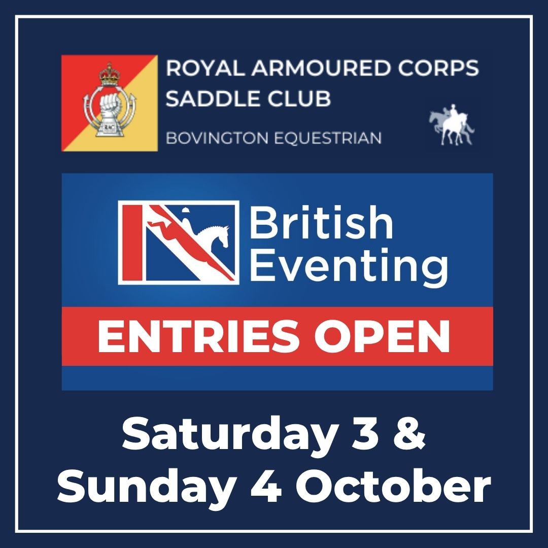 British Eventing Returns to Bovington This October